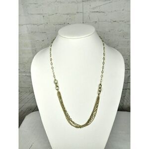 4/$20 ANA NWT Goldtone MultiStrand Necklace